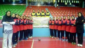 اردوی تیم ملی هندبال نوجوانان دختر در اراک برگزار شد